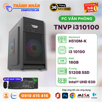 PC Văn Phòng - TNVP I310100 (Intel Core i3 10100/H510M/8GB Ram/512GB SSD)