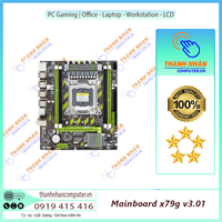 Mainboard HUANANZHI X79G v3.01 LUXURY ĐƠN (Intel X79, LGA 2011, ATX, 4 Khe Cắm Ram DDR3) Mới