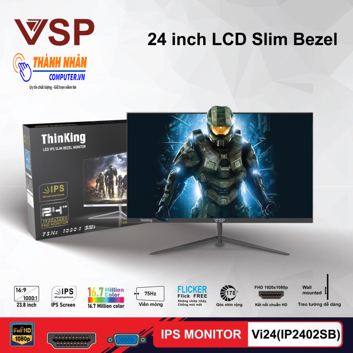 Máy bộ Roman Gaming GTNH610 Intel thế hệ 12 Ram 8Gb SSD 240Gb GTX 1050Ti 4Gb New 100% Bảo hành 36 tháng